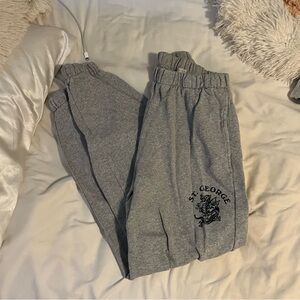 Brandy Melville John Galt St. George Grey Sweatpants